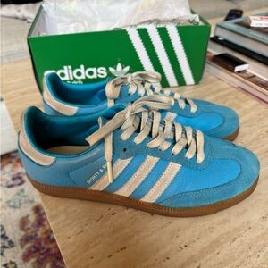Adidas Samba OG SPORTY AND RICH Sneakers - Rich Blue Rush